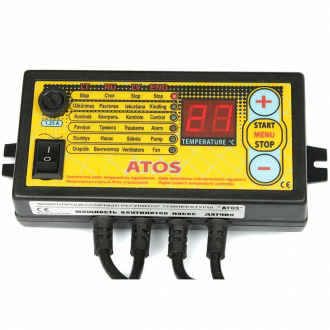 Комплект автоматики Com-ster ATOS + MplusM WPA 117 для твердопаливного котла
