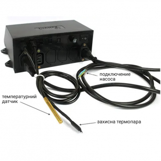 Комплект автоматики KG Elektronik SP 05 LED + DP 02 для твердопаливного котла