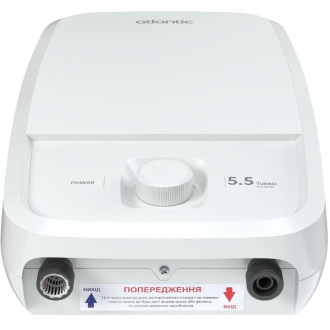 Водонагрівач проточний Atlantic Tempo Lite IECI-SW2P55 SP 5.5 kW (8 л/хв)