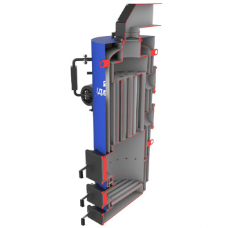 Твердопаливний парогенератор Ідмар високого тиску (0,5 Бар-6 Бар)