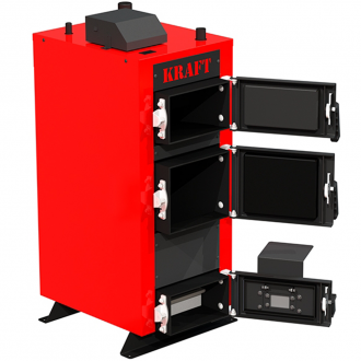 Твердопаливний котел KRAFT E New 12-24 кВт