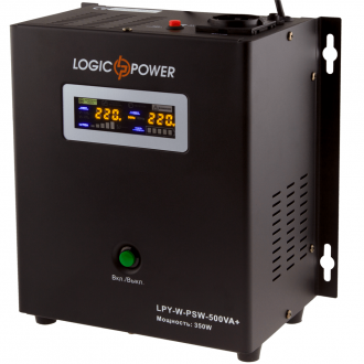 Джерело безперебійного живлення LogicPower LPY-W-PSW-500VA з правильною синусоїдою