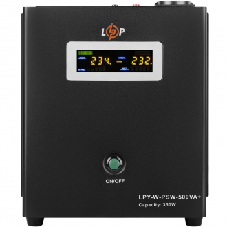Комплект резервного живлення для котла LogicPower ДБЖ + мультигелева батарея (UPS W500 + АКБ MG 520W)