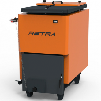 Твердопаливний котел з верхнім завантаженням Ретра 6М Comfort Orange 16 - 40 кВт