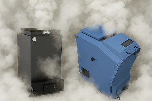 Чому ваш твердопаливний котел димить у приміщення?