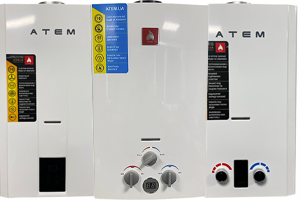 Огляд та порівняння газових колонок АТЕМ: ВПГ 20, 20М, 20ТМ