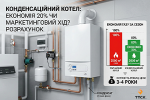 ККД 108%: міфи та правда про конденсаційні газові котли ККД 108%: міфи та правда про конденсаційні газові котли