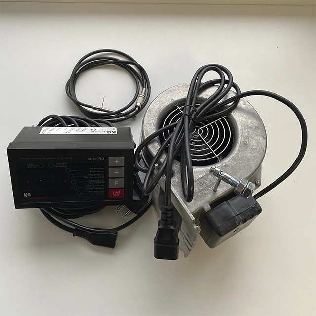 Комплект автоматики для твердопаливного котла SP-30 PID + вентилятор X2 Комплект автоматики для твердопаливного котла SP-30 PID + вентилятор X2