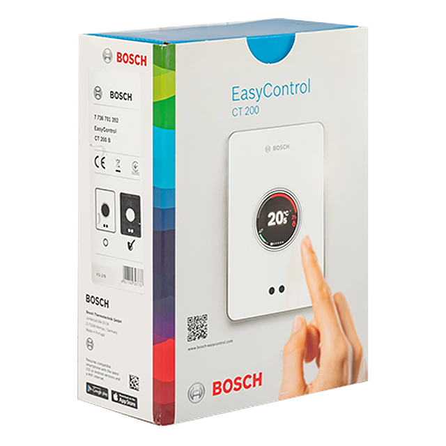 Термостат для котла Bosch EasyControl CT 200 чорний
