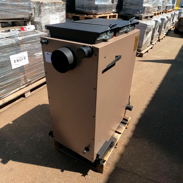 Шахтний твердопаливний котел Бізон FS Trio 40 кВт Шахтний твердопаливний котел Бізон FS Trio 40 кВт