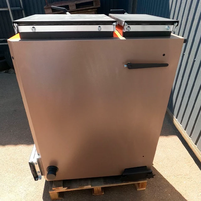 Шахтний твердопаливний котел Бізон FS Trio 40 кВт Шахтний твердопаливний котел Бізон FS Trio 40 кВт