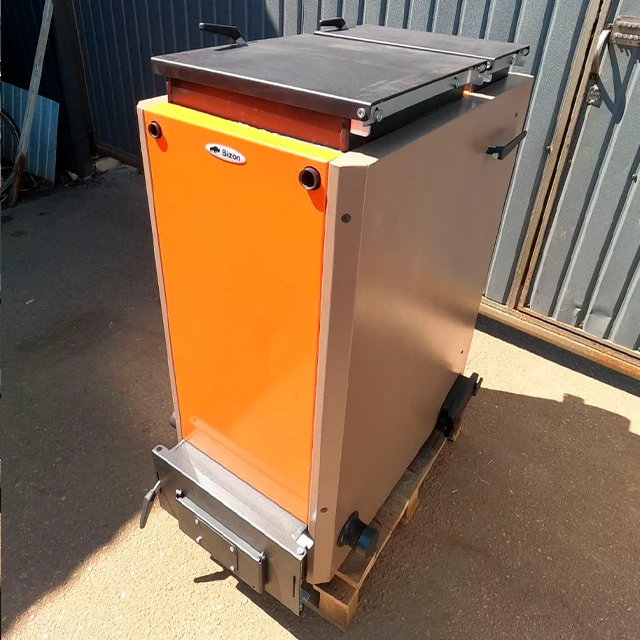 Шахтний твердопаливний котел Бізон FS Trio 40 кВт Шахтний твердопаливний котел Бізон FS Trio 40 кВт