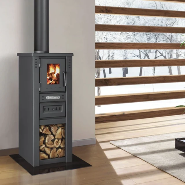 Піч на дровах Pro-Thermo Lava Basik Glass 6 кВт Піч на дровах Pro-Thermo Lava Basik Glass 6 кВт