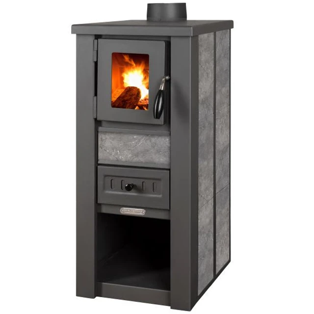 Піч на дровах Pro-Termo Lava Ceramic 6,0 кВт (gray)
