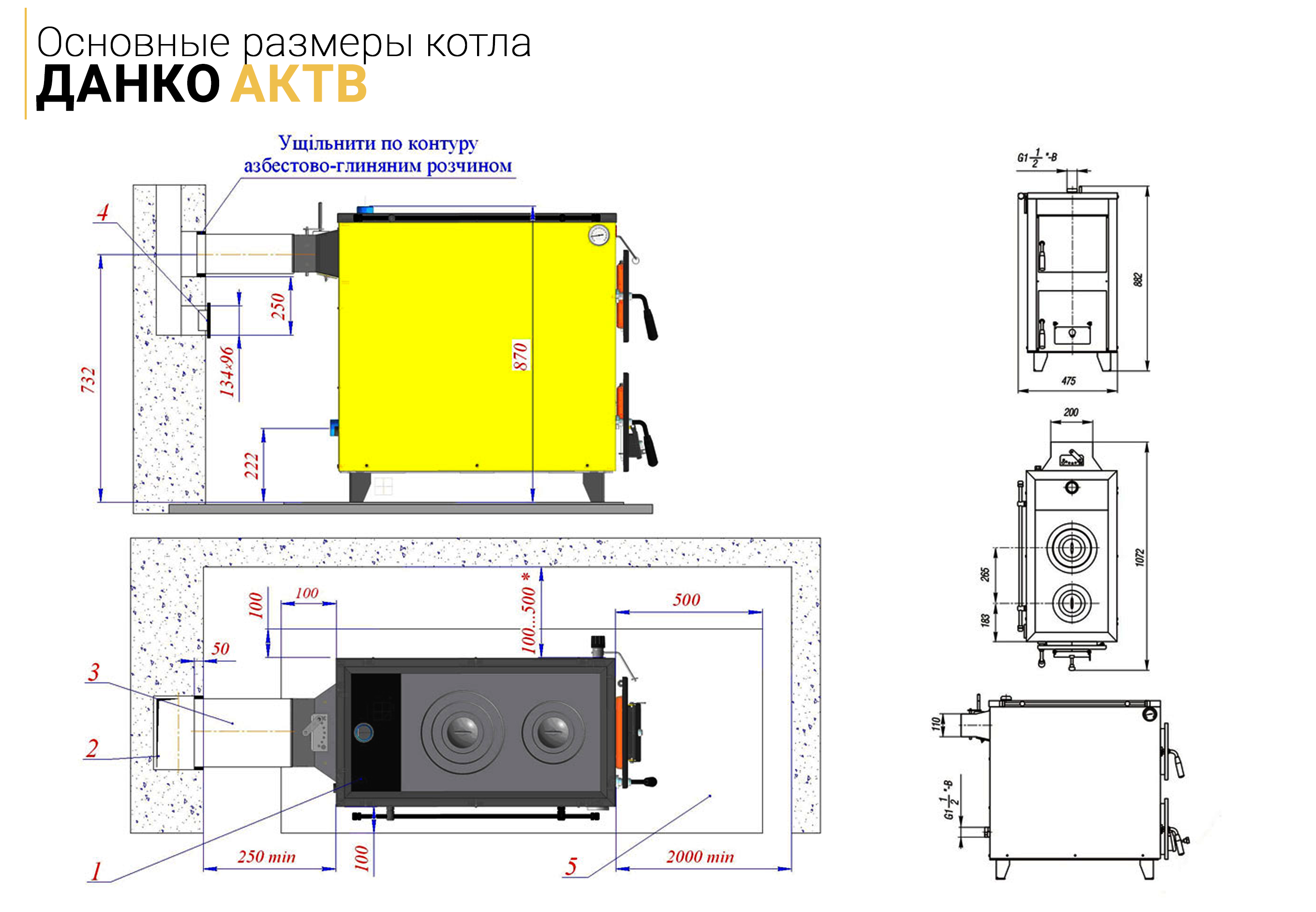 Котел Данко Твердотопливный Купить