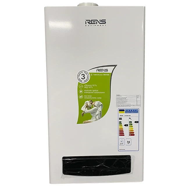 Газовий котел Rens RCB-024 WI-FI (двоконтурний, конденсаційний)