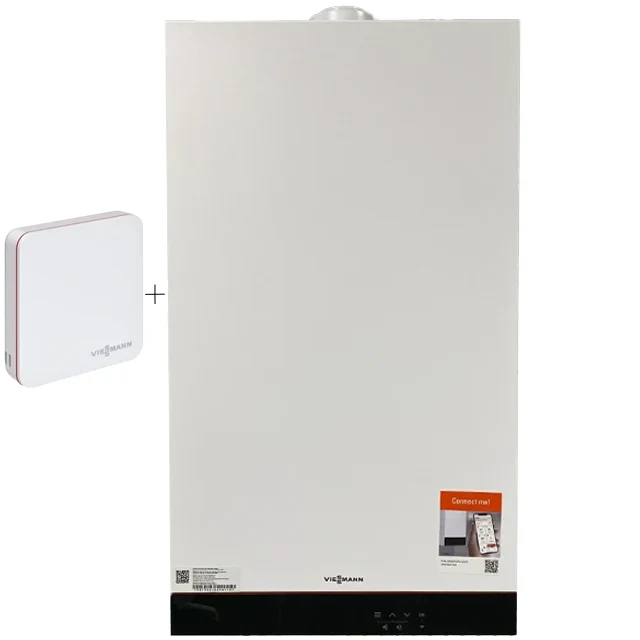 Газовий котел VIESSMANN VITODENS 050-W (BOHA) + термостат Vicare