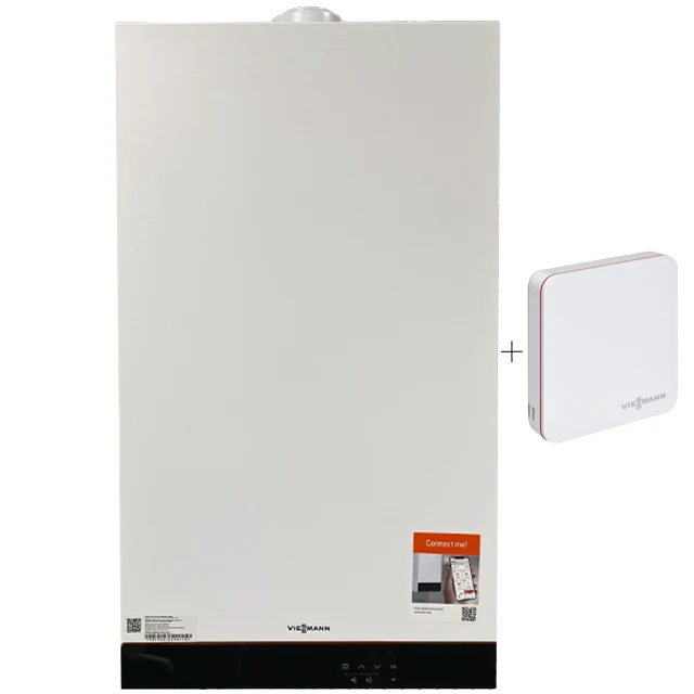 Газовий котел VIESSMANN VITODENS 050-W (BOKA) + термостат Vicare