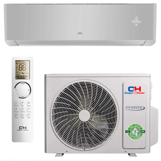 Інверторний кондиціонер Cooper&Hunter Supreme Continental Silver Інверторний кондиціонер Cooper&Hunter Supreme Continental Silver