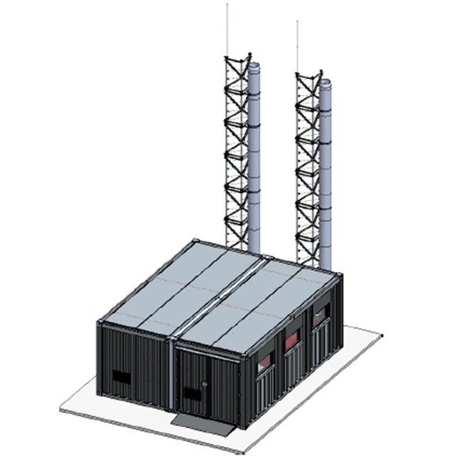 Твердопаливна блочно-модульна котельня MODUFLEX (3000 кВт) 