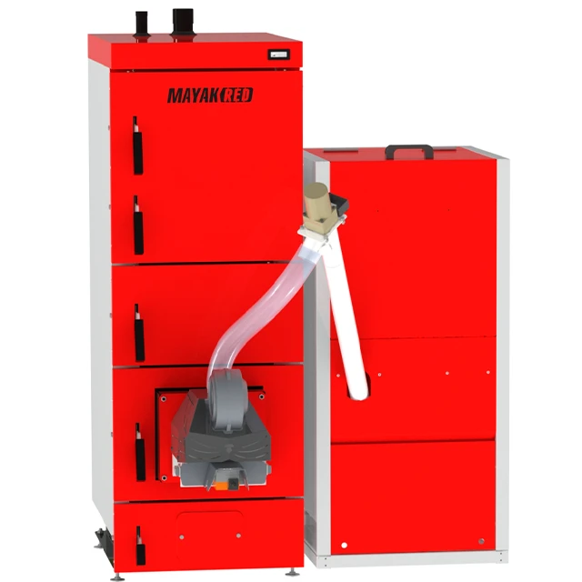 Твердопаливний котел Маяк ECO MANUAL UNI type H 16 - 95 кВт