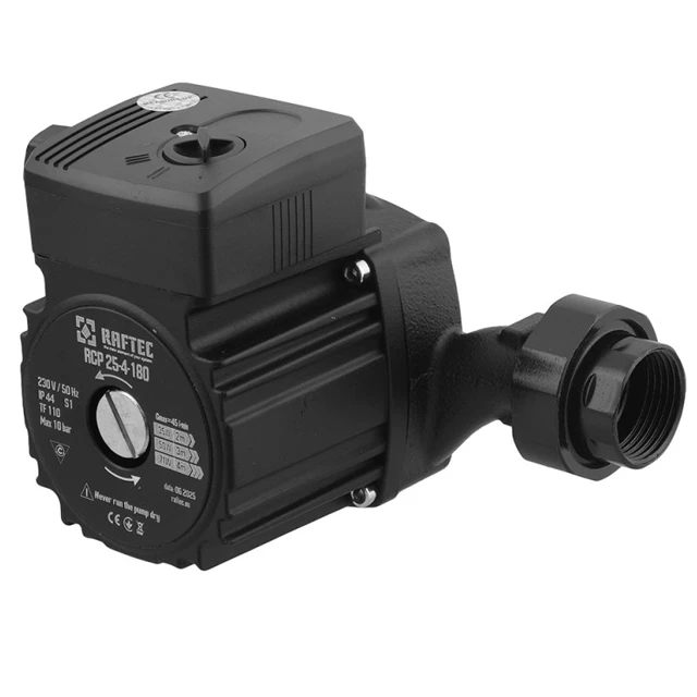 Циркуляційний насос Raftec RCP 25-40/180 Циркуляційний насос Raftec RCP 25-40/180