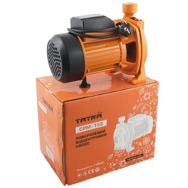 Поверхневий відцентровий насос TATRA-line СРМ 158 Поверхневий відцентровий насос TATRA-line СРМ 158