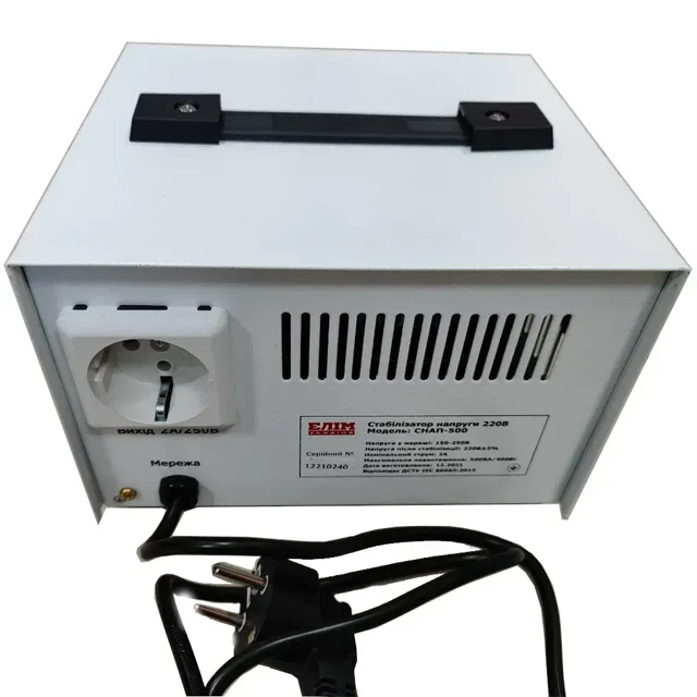 Стабілізатор напруги ЕЛІМ СНАП-500 Стабілізатор напруги ЕЛІМ СНАП-500