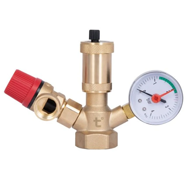 Група безпеки котла Thermo Alliance Base 1"В для котла (у зборі)