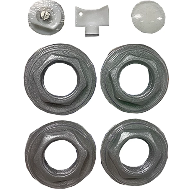 Комплект футорок ASG-Plast 1/2" Silver Комплект футорок ASG-Plast 1/2" Silver