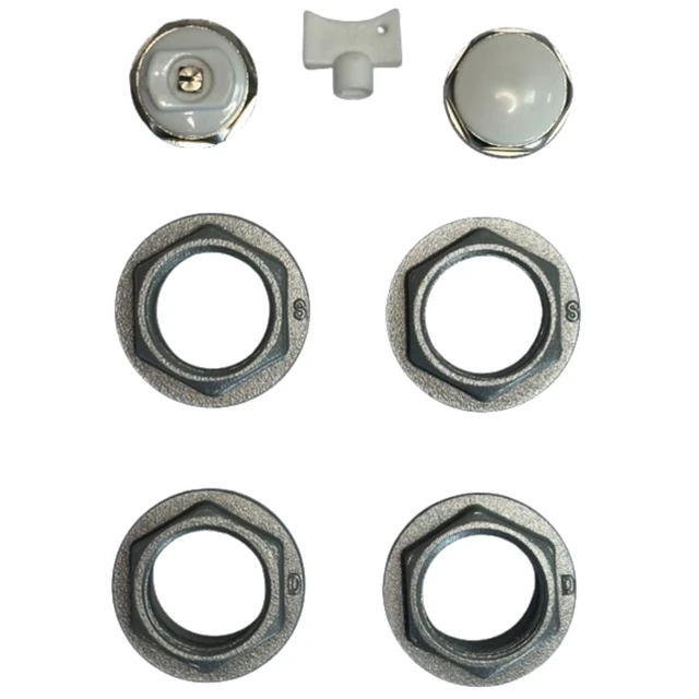 Комплект футорок ASG-Plast 3/4" Silver Комплект футорок ASG-Plast 3/4" Silver